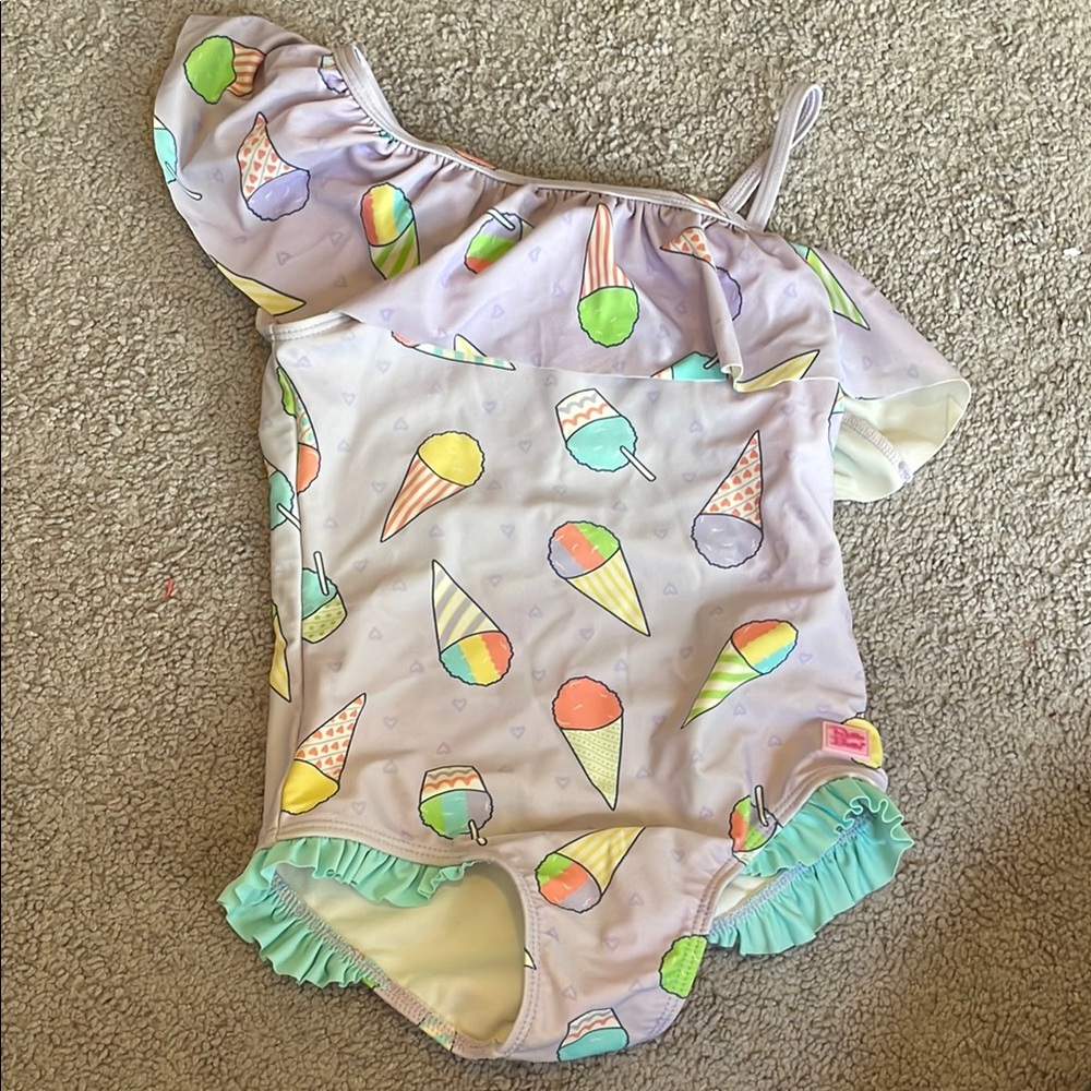 Ruffle Butts One-Shoulder Swimsuit